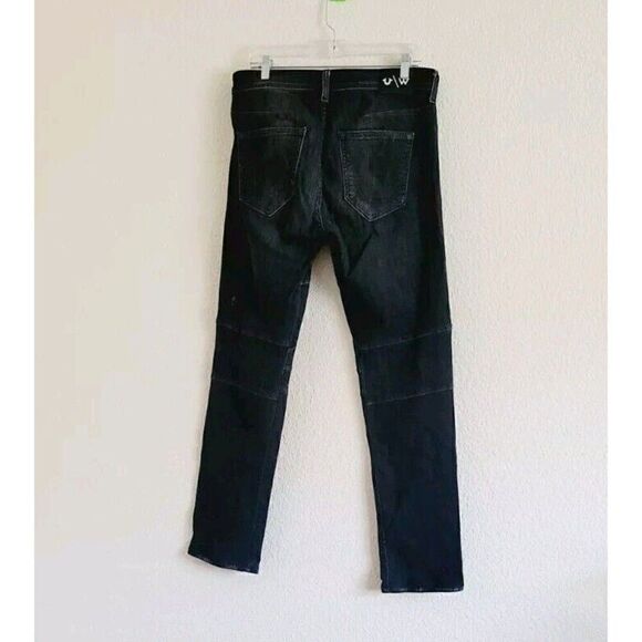 True Religion x Westbrook Collab Rocco Distressed Skinny Fit Jeans Size 33X31 - Picture 3 of 8